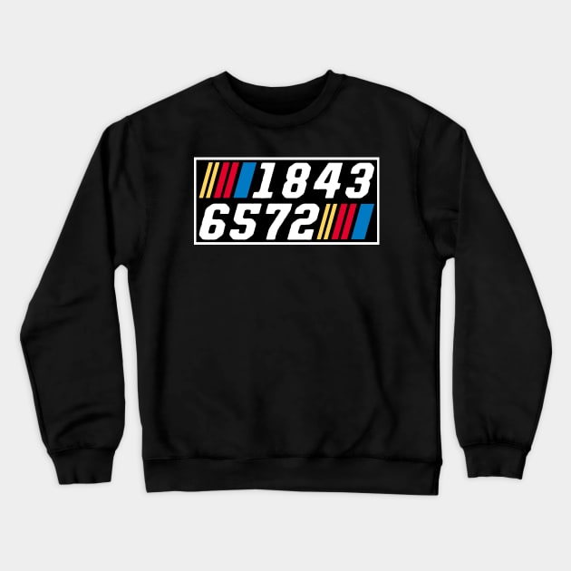 1843 Crewneck Sweatshirt by Luna Lovers